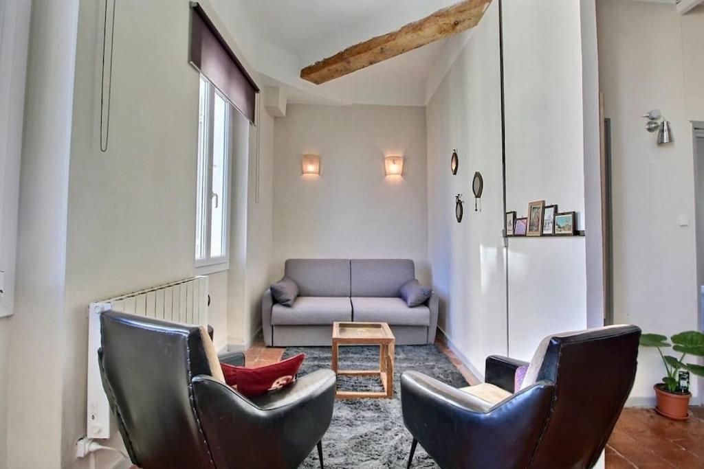 Sc Collection - Charme Et Authenticite Du Panier Apartment Marseille Luaran gambar