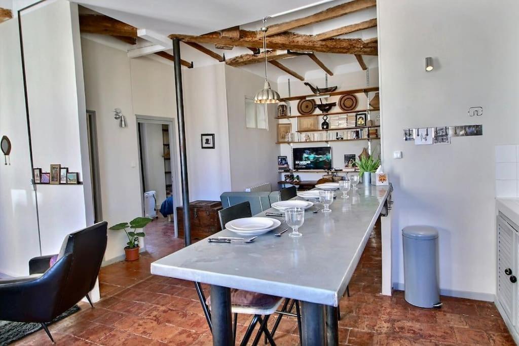 Sc Collection - Charme Et Authenticite Du Panier Apartment Marseille Luaran gambar